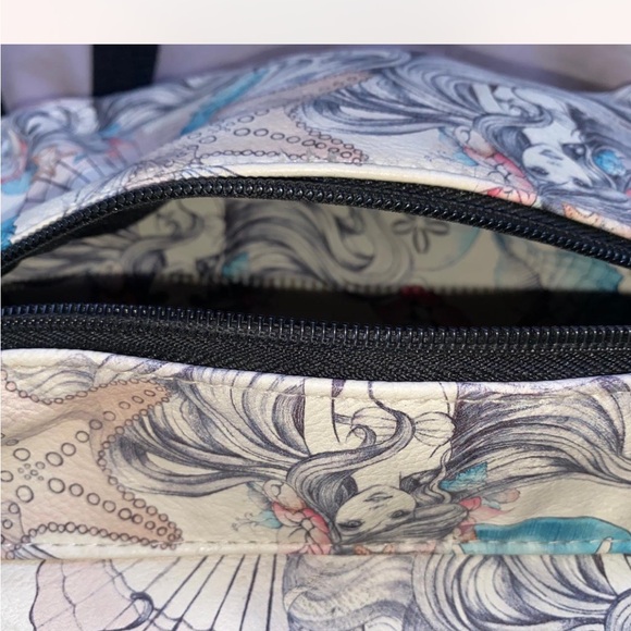Loungefly Little Mermaid Ariel Sketch Art Mini Backpack - Picture 6 of 8